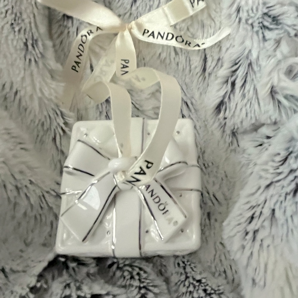 Pandora porcelain ornament